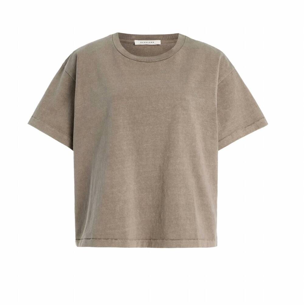 NEW SLVRLAKE women's square tee in dusty trail